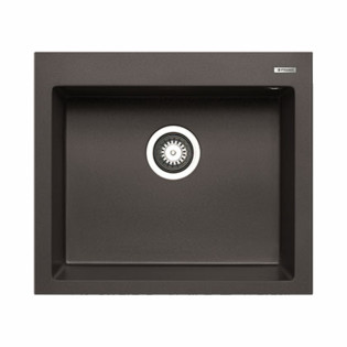 حوض مطبخ بيراميس إستروس 50×57 سم أسود