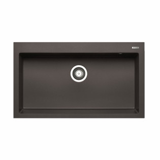 حوض مطبخ بيراميس إستروس 50×86 سم أسود