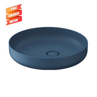 حوض كونترتوب ديورافيت فيتريوم 46 سم أزرق غامق