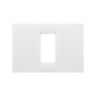 Cover Frame verna System 1 Module white Gewiss