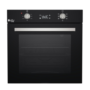 Purity Built in Gas Oven 60 cm Black 65 Liters