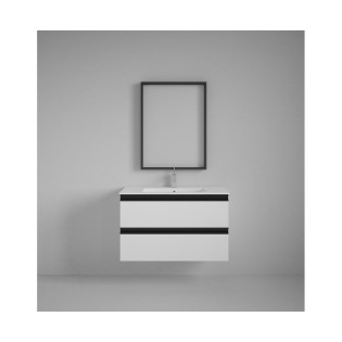 وحدة موبيليا بيرويا ابيض مع حوض 54×80×46 سم