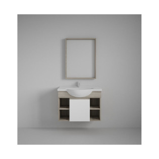 Beroia Furniture Unit with Washbasin 50×80×46 Cm White