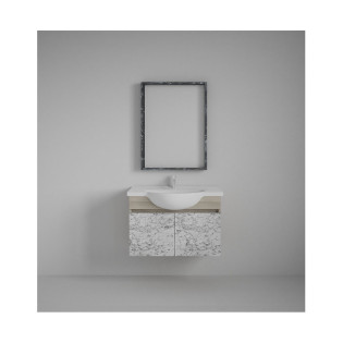 وحدة موبيليا بيرويا كارارا مع حوض 50×80×46 سم