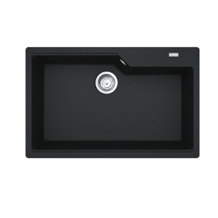 Franke Kitchen Sink 78×50 cm Urban Under Counter Rectangle Black