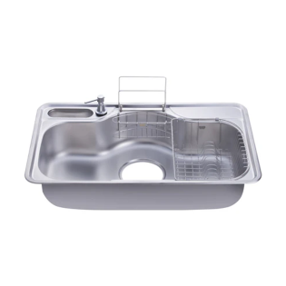 حوض مطبخ هانز 85×51 سم استانلس ستيل