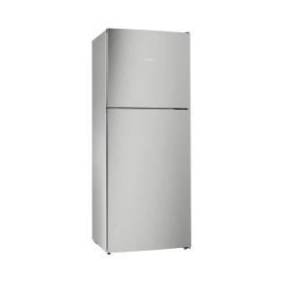 Bosch Serie 2 Refrigerator 365 Liters Inox Stainless Steel with Top Freezer