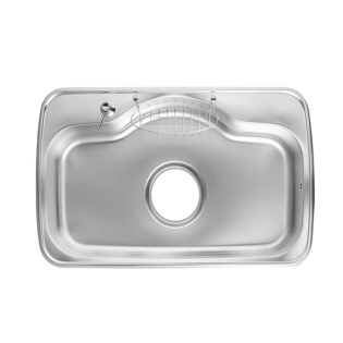 Hans Kitchen Sink 88×52 cm Stainless