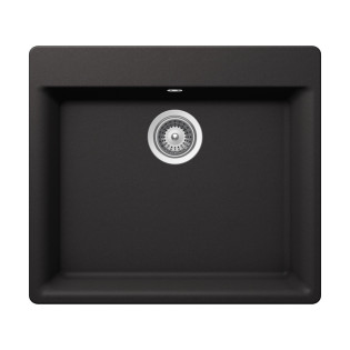 حوض مطبخ كوارتز شوك جيمو 60 × 53 سم أسفلت