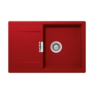 حوض  مطبخ كوارتز شوك ماديسون 76.5 × 51 سم روج