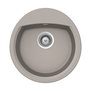 حوض مطبخ كوارتز شوك مانهاتن 47 سم كونكريت