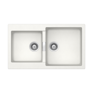 حوض مطبخ كوارتز شوك بروكلين 50 × 86  سم البينا