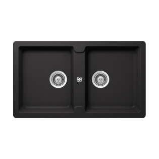 حوض مطبخ كوارتز شوك اليمينت 50× 86 سم نيرو