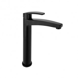 خلاط حوض عالي امازون أسود مطفي سارديزاين