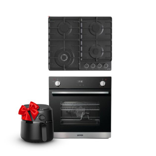 Gorenje Built-In Gas Oven & Gas Hob 60 cm Black 