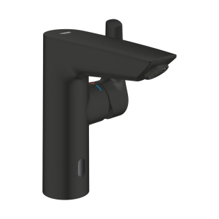 خلاط حوض جروهي يوروسمارت أسود مطفى