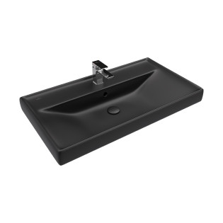 Villeroy & Boch Vantichillo Under Top Wash Basin 49×85 cm Matt Black