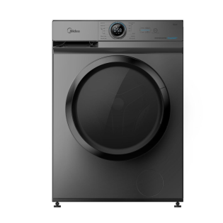 غسالة ملابس ميديا 8 كيلو فضي غامق