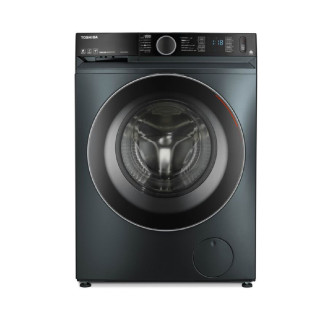  توشيبا غسالة ملابس 9 كيلو رمادي غامق
