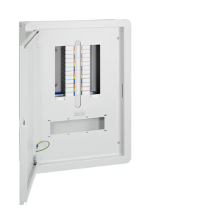 Hager Electrical Panel 24 Lines, MCCB 250 A With Bus-Bar