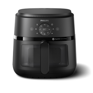  قلاية هوائية ديجيتال فيليبس سيريس 2000- 6.2 لتر 1700 وات اسود  