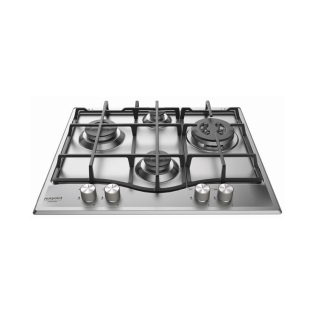مسطح غاز اريستون 4 شعلة 60 سم استانلس ستيل