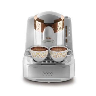 Arzum Okka Automatic Turkish Coffee Machine 710 Watt White x Copper