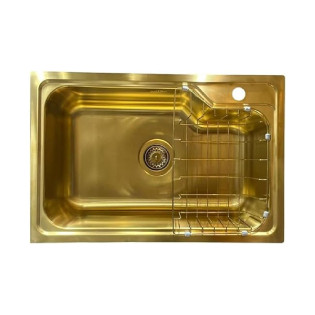 حوض مطبخ 45.5 × 68.5 سم  أصيل ذهبي 