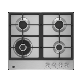 Beko Built-in Gas hob 4 burners 60 cm stainless 