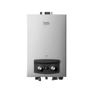 سخان بيكو 10 لتر غاز بمدخنة سيلفر