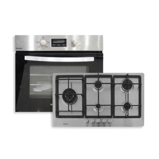 مسطح غاز بلت ان ناردي 90 سم و فرن 60 سم ستانلس من ناردى