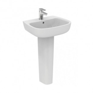  حوض بيضاوي 55x 45 سم ايديال ستاندرد نيو ايسيدرا أبيض