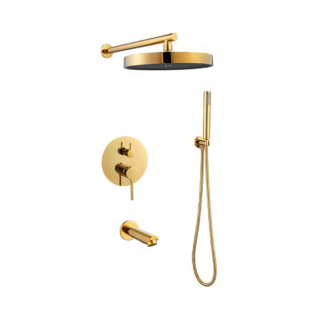 مجموعة دش دائرية جواد إيزى بوكس ذهبى 