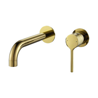 خلاط حوض حائطى جواد رولز ذهبى