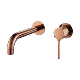 خلاط حوض حائطى جواد رولز روز جولد