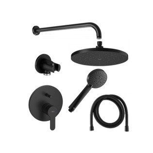 Roca Shower System 6 Pcs Black