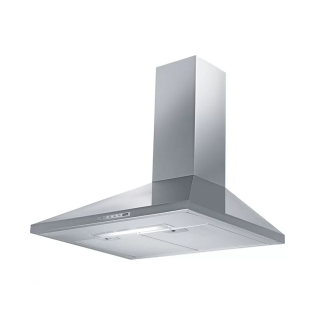 فرانكي شفاط مطبخ هرمي90 سم استانلس