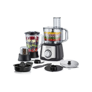 Black & Decker Food Processor 6 in 1 750W Black