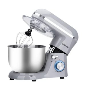 Swiss Pro Stand Mixer Stainless 6 L -1500 W Grey x Silver