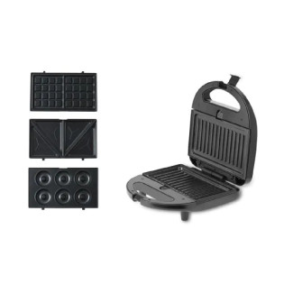 صانع سندوتشات متعدد الوظائف سويس برو 4 فى 1 750 وات أسود