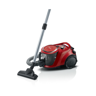 مكنسة كهربائية بوش سيريس 6 - 2200 وات بدون كيس أحمر