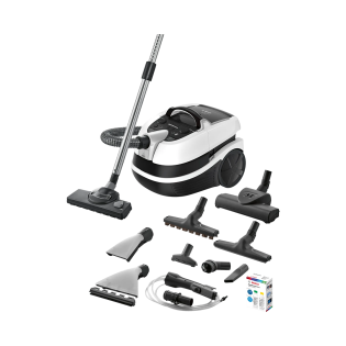 مكنسة كهربائية بوش متعددة الأستخدام سيريس 4 - 2100 وات أبيض