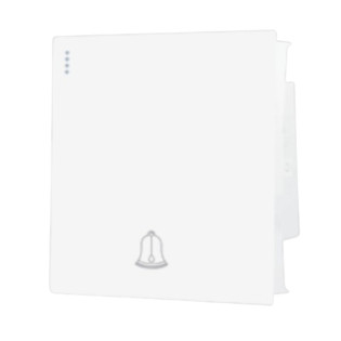 زر جرس ساس نوفو 16 أمبير 66 مم ابيض