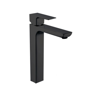 Lutz Icon High-Neck Basin Mixer Black