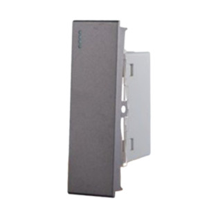 Sas Nuovo Two Way Switch 16 Amp 22 mm Gray