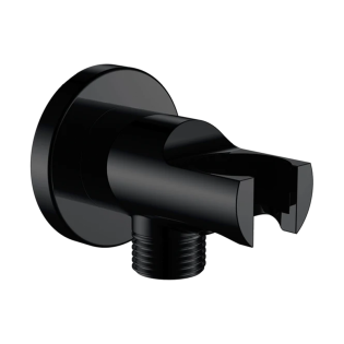 Lutz Outlet Elbow Matte Black