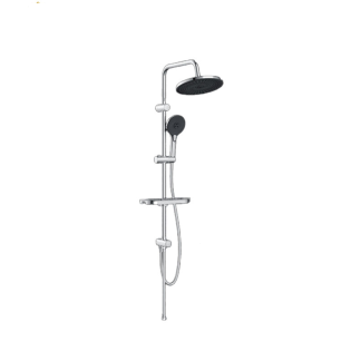 Lutz Shower Set Chrome