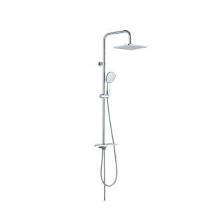 Lutz Shower Set Chrome