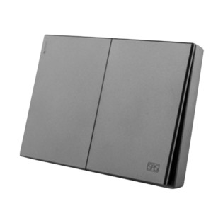 مفتاح أحادى 2 روكر عريض ساس  نوفو 16 أمبير 120 مم رمادي