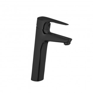 Sarrdesign Segura High-Neck Basin Mixer Matt Black 